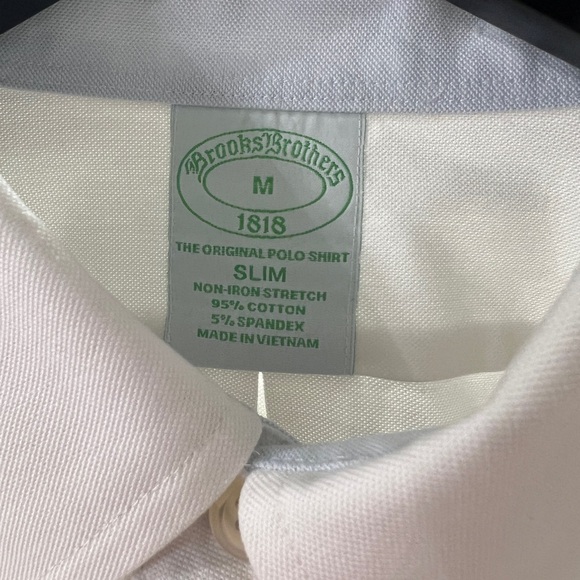 Brooks Brothers White Dress Shirt Classic Cotton - Picture 2 of 2